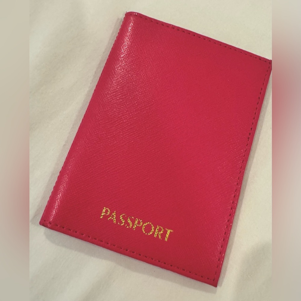 Neiman Marcus Leather Passport Holder | Size: OS | Color: Pink